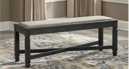 Vail Dining Bench in Grayish Brown / Black by Ashley Furniture