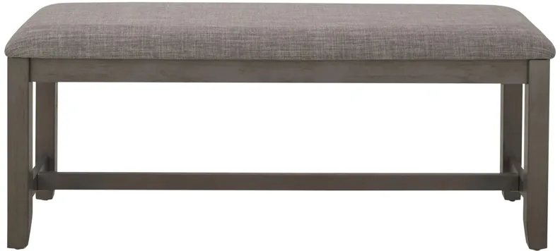 Maple Ridge Dining Bench in Gray by Legacy Classic Furniture