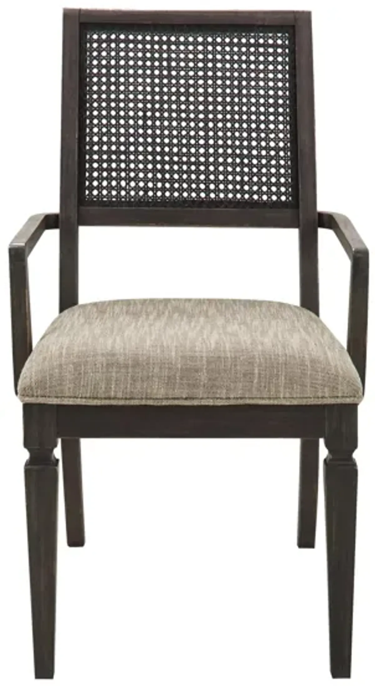 Dutton Panel Back Arm Chair in Blackstone by Liberty Furniture