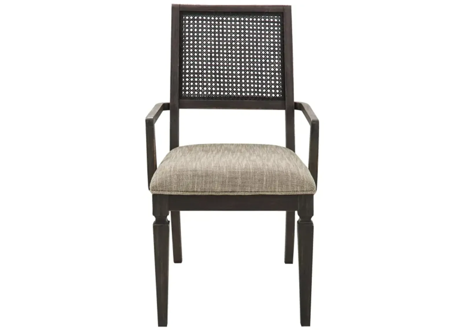 Dutton Panel Back Arm Chair in Blackstone by Liberty Furniture