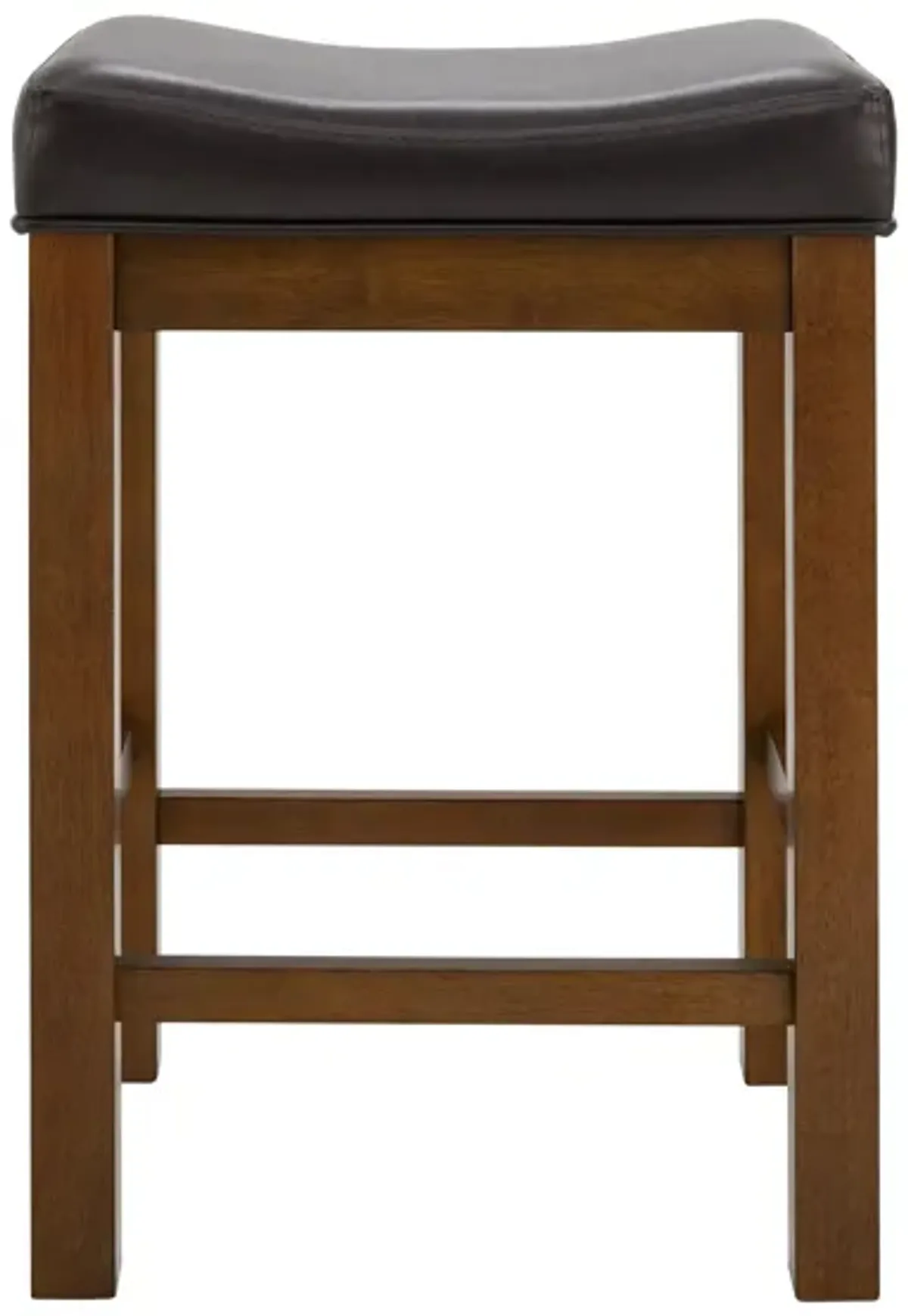 Fenwick Counter-Height Stool in Dark Brown by Bellanest