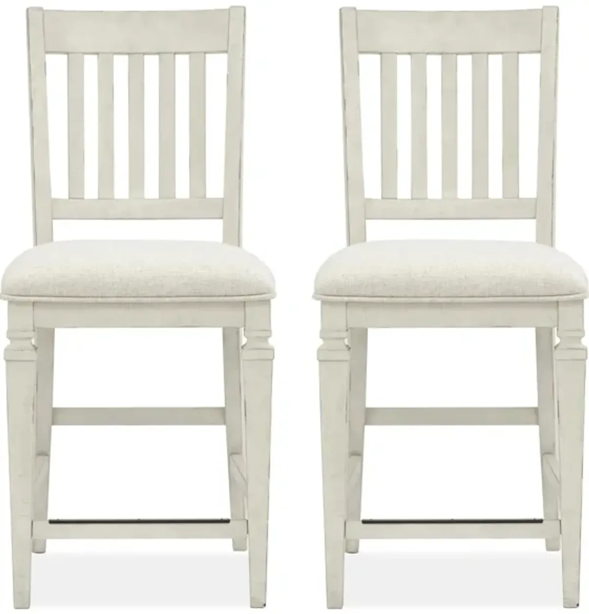 Ashford Counter Dining Chair- Set of 2 in Alabaster by Magnussen Home