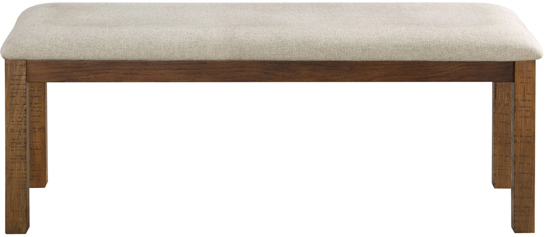 Levittown Dining Bench in Brown by Homelegance