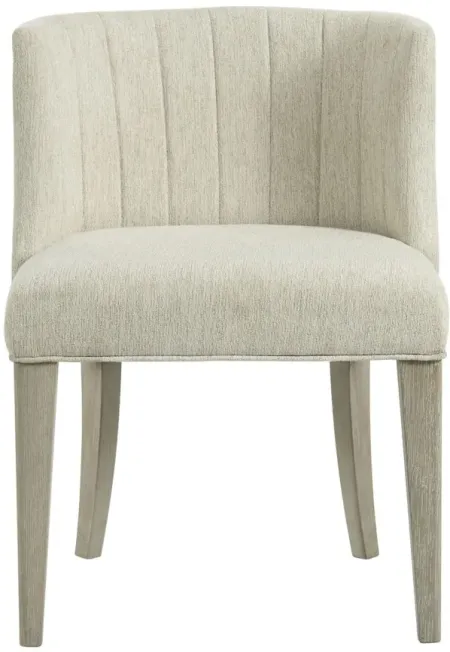 Cascade Upholstered Curved Back Side Chair in Dovetail by Riverside Furniture