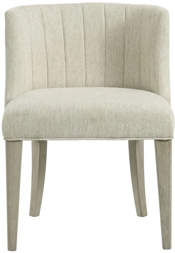 Cascade Upholstered Curved Back Side Chair in Dovetail by Riverside Furniture