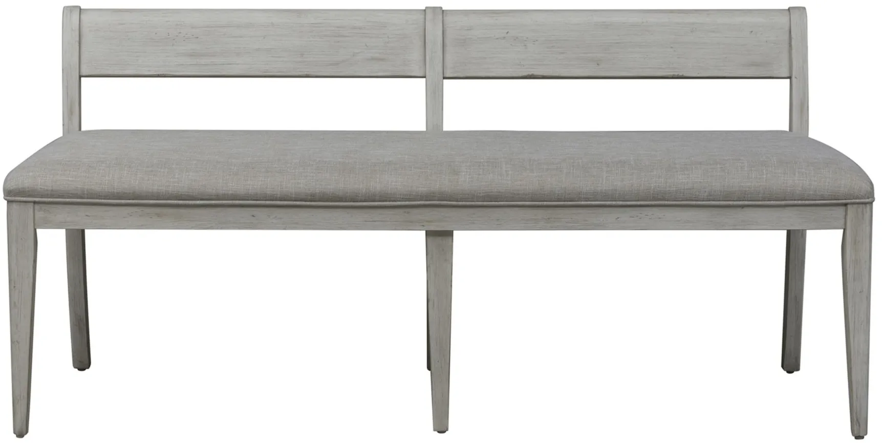 Farmhouse Reimagined Dining Bench in White by Liberty Furniture