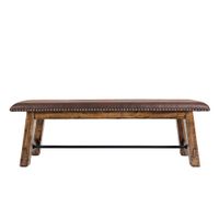 Cannon Valley Dining Bench in Brown / Distressed Medium Brown by Jofran