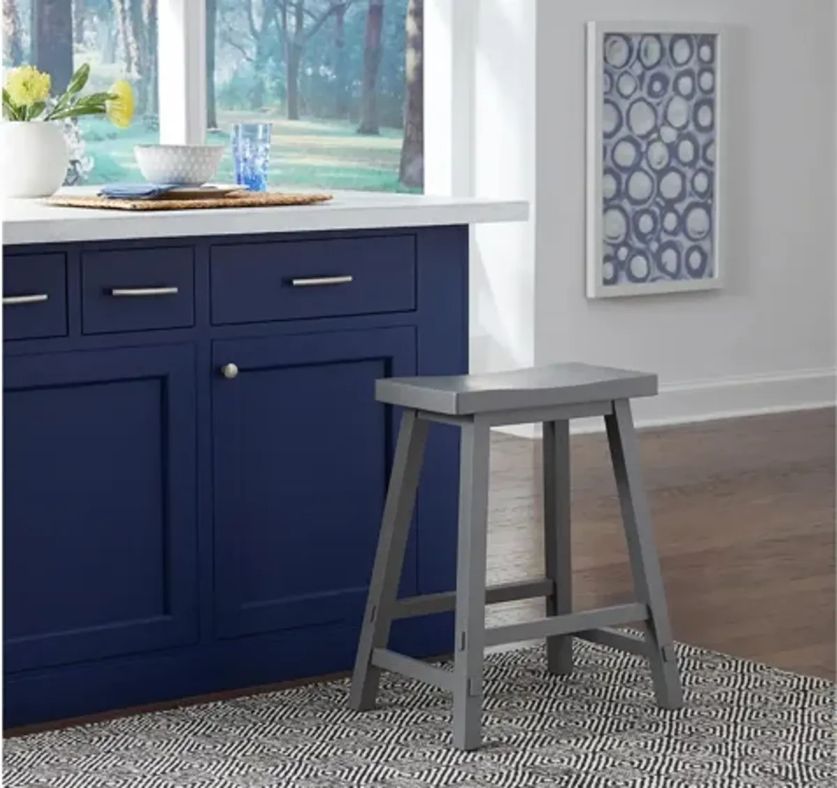Creations II Sawhorse Counter Stool