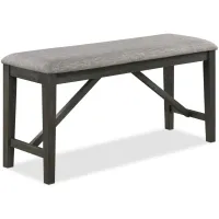 Rufus Bench in Chalk Grey by Crown Mark