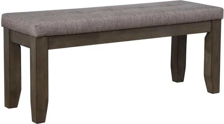 Bardstown Dining Bench in Vintage Gray by Crown Mark