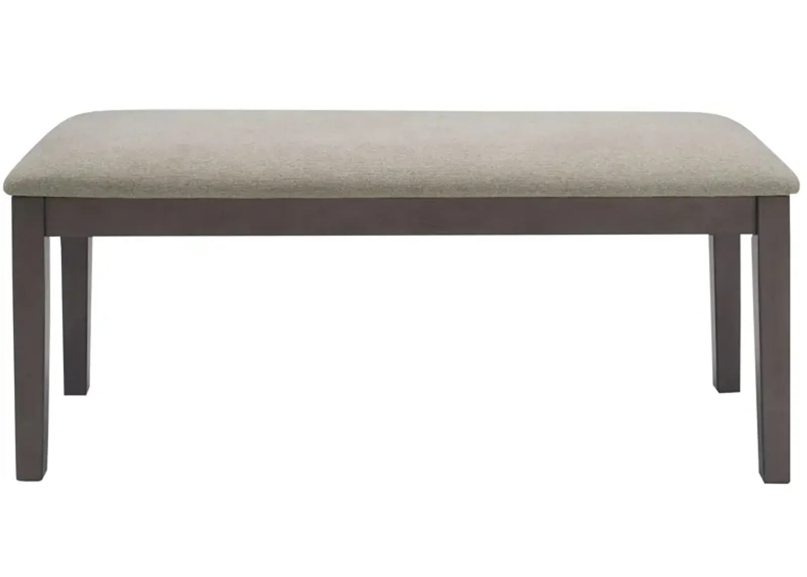 Melvin Dining Bench in Dark Gray by Davis Intl.