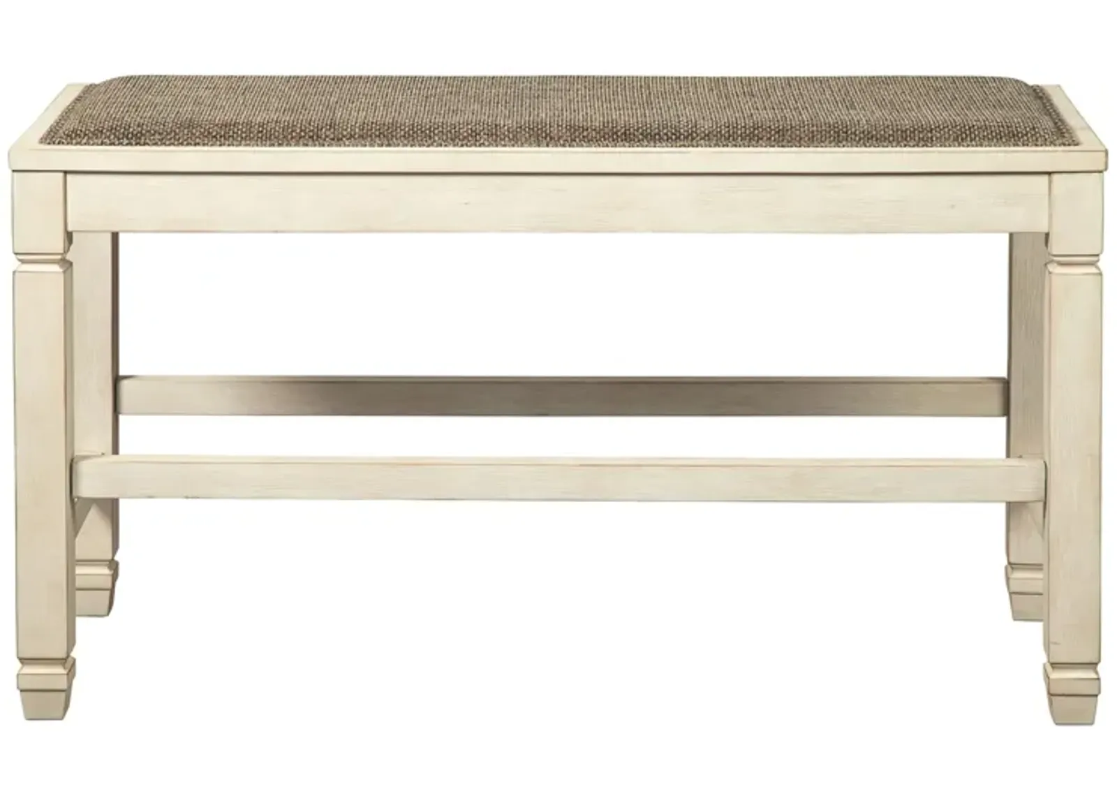 Aspen Counter-Height Dining Bench in Two-tone by Ashley Furniture