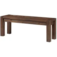 Middlefield Dining Bench in Brick Brown by Bellanest