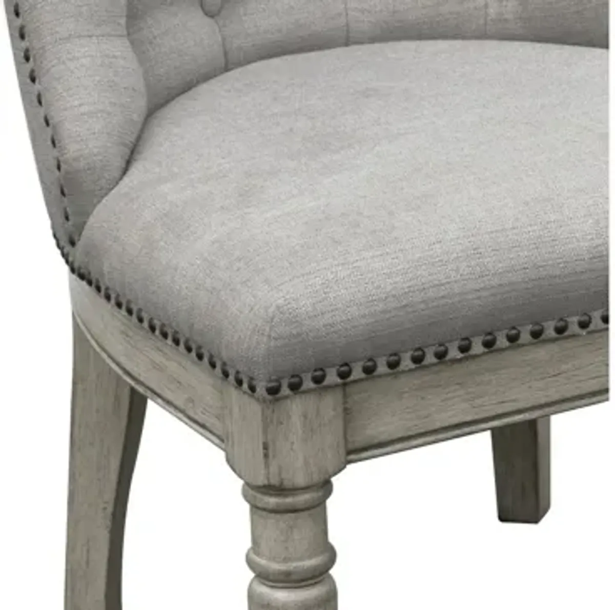 Madison Ridge Host Chair Set of 2 in Gray by Bellanest.