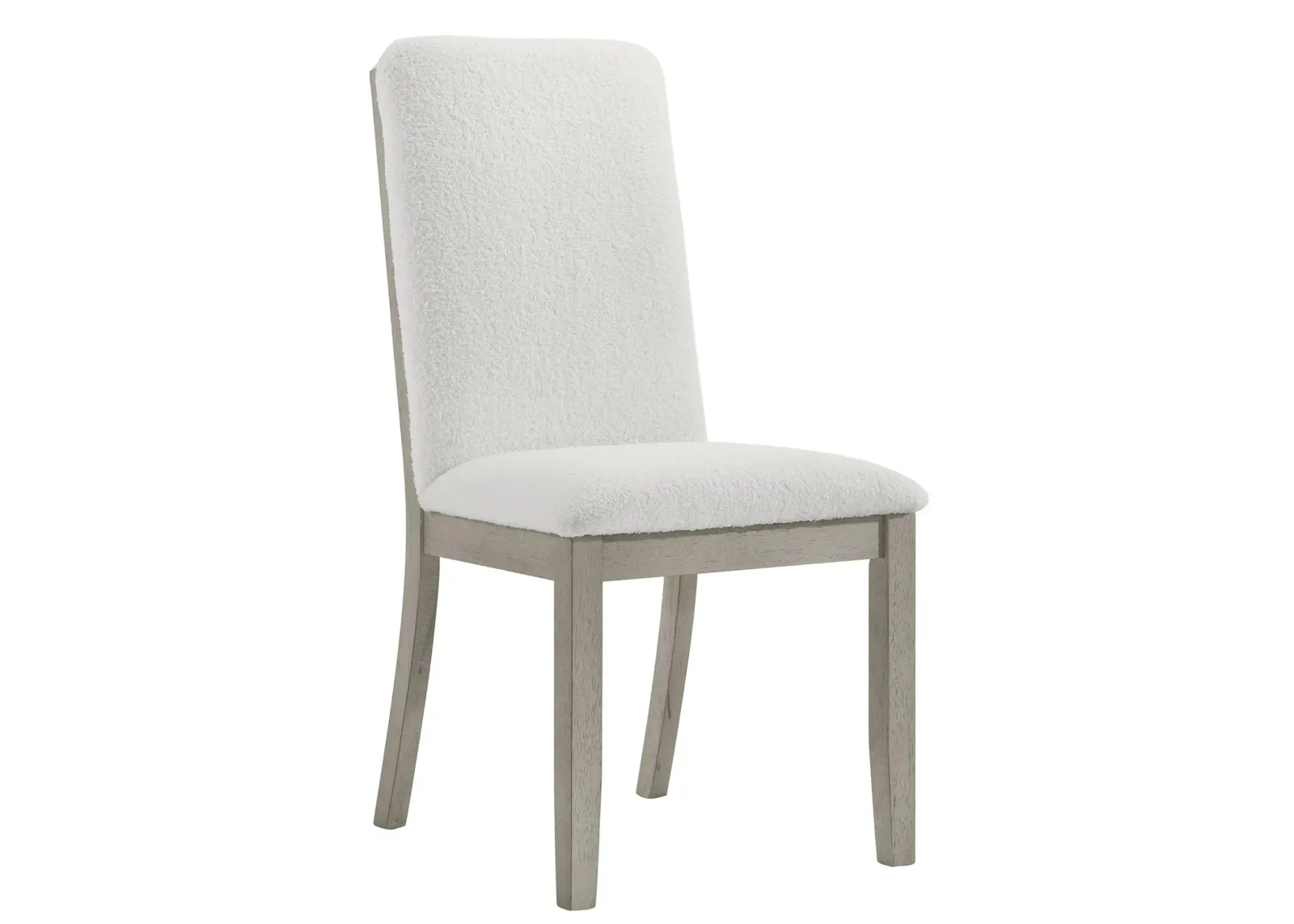 Torrie Side Chair- Set of 2 in Ivory Grey by Crown Mark