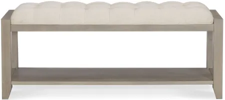 Del Mar Bench in Gray by Legacy Classic Furniture
