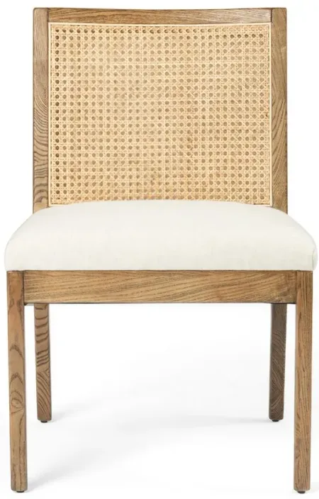 Belfast Armless Dining Chair (Set of 2) in Light Natural Cane by Four Hands