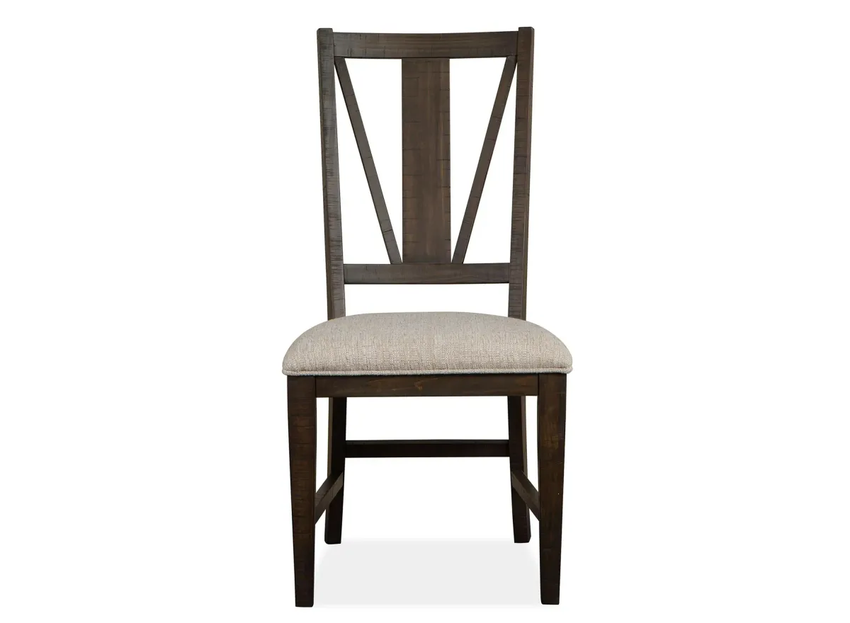 Westley Falls Dining Side Chair- Set of 2 in Graphite by Magnussen Home