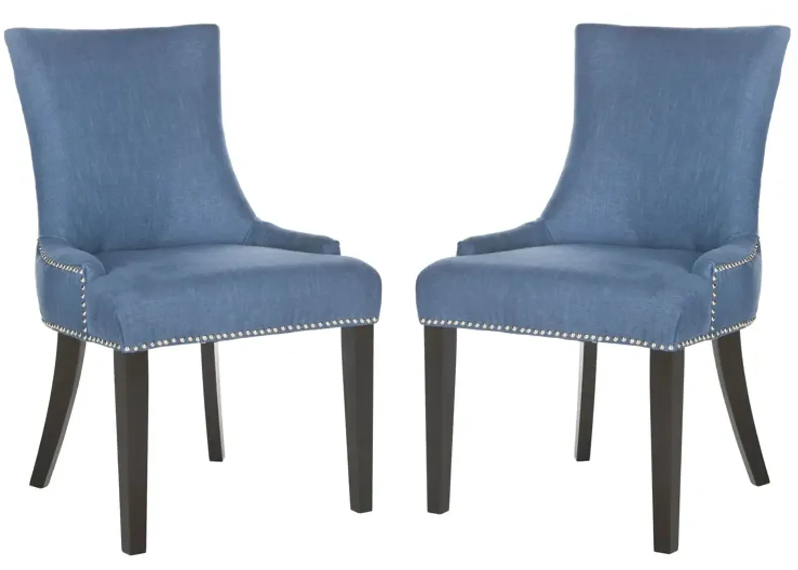 Lester Dining Chairs: Set of 2 in Blue by Safavieh