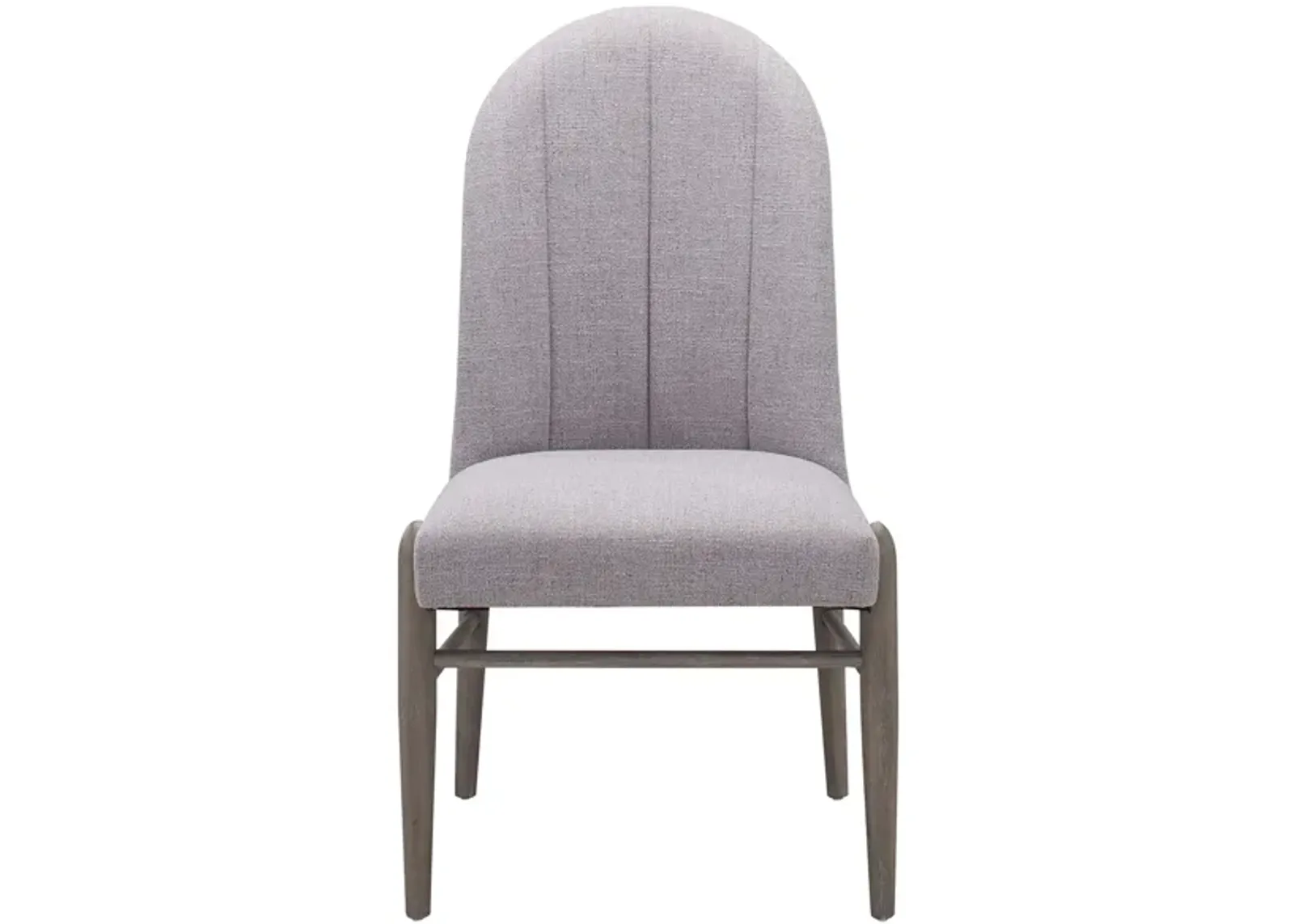 Aldo Upholstered Side Chair in Gray by Davis Intl.