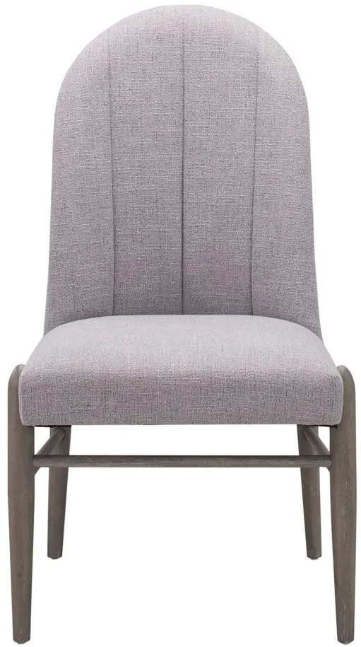 Aldo Upholstered Side Chair in Gray by Davis Intl.