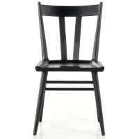 Belfast Dining Chair (Set of 2) in Black Oak by Four Hands