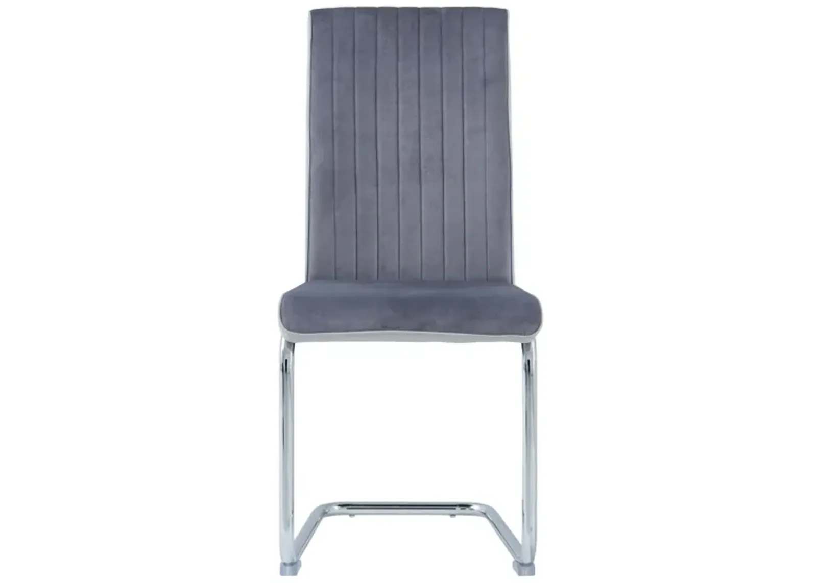 Crono Dining Chair in Grey/ Light Grey by Global Furniture Furniture USA