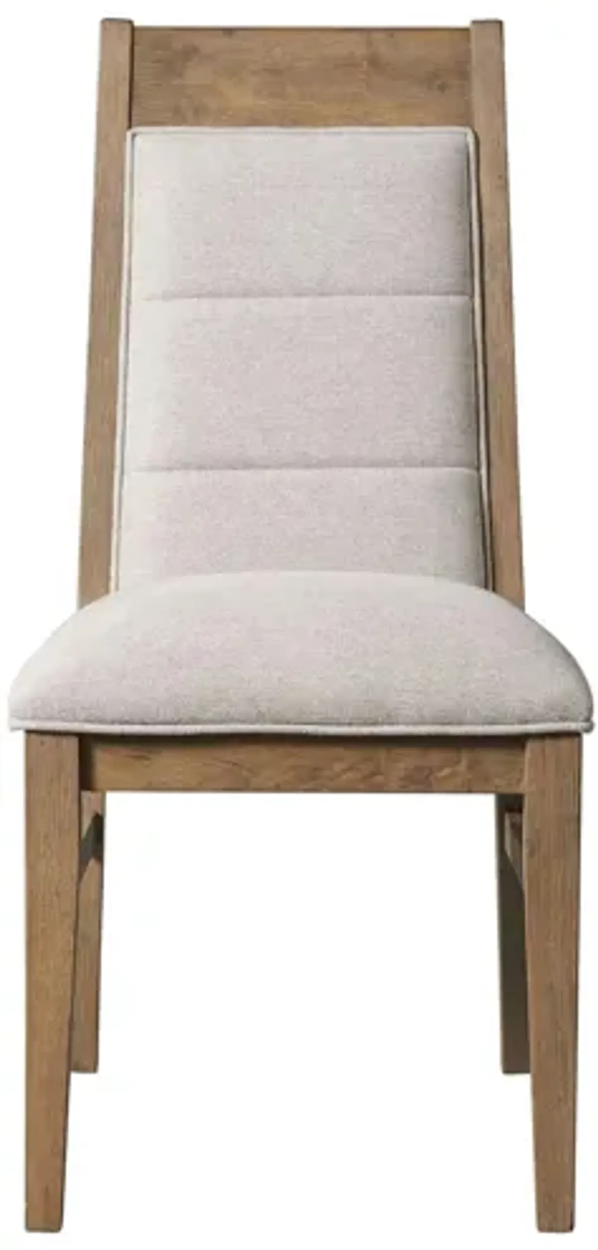 Landmark Uph. Back Side Chair- Set of 2 in Weathered Oak by Intercon