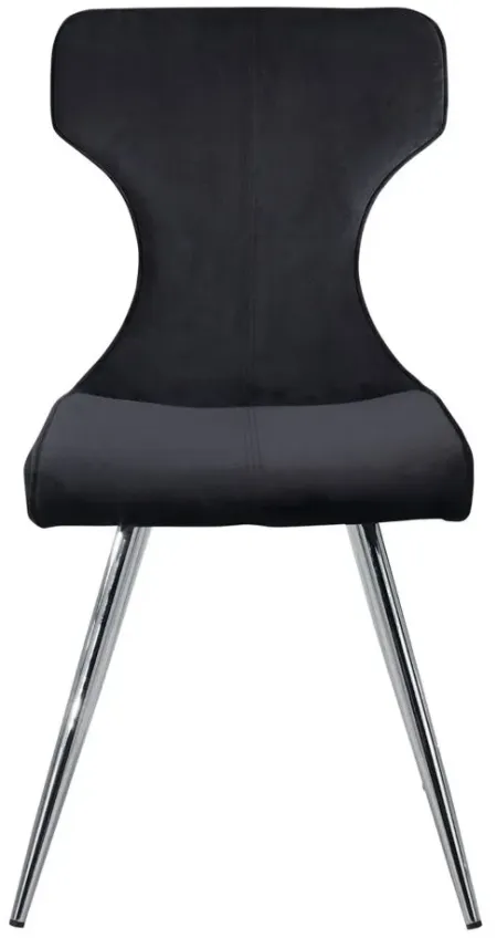 Macie Side Chair in Black by Bellanest