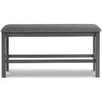 Myshanna Dining Bench in Gray by Ashley Furniture
