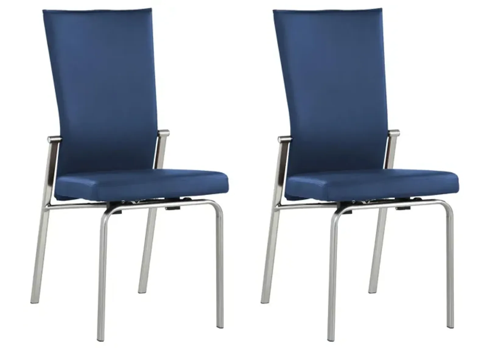 Paloma Dining Chair - Set of 2 in Blue by Chintaly Imports