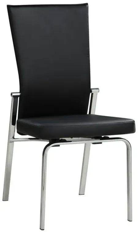 Paloma Dining Chair - Set of 2 in Black by Chintaly Imports