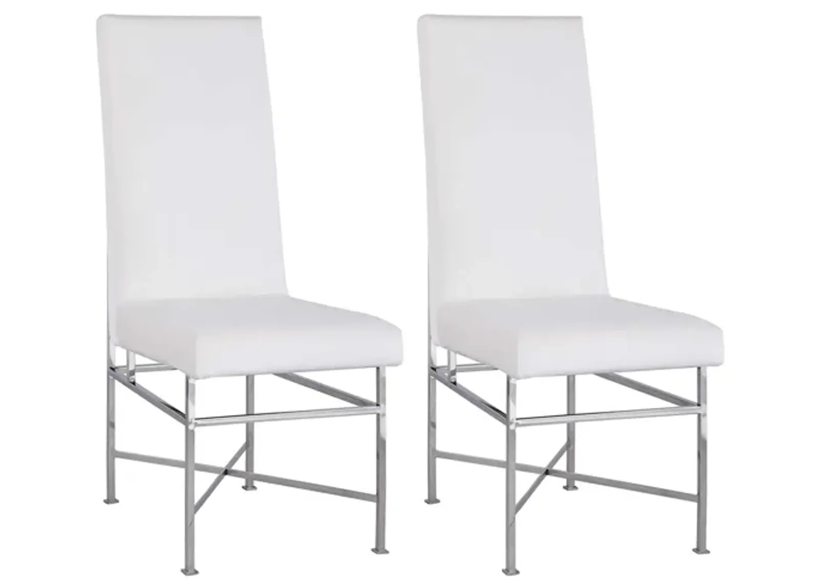 Kandell Dining Chair - Set of 2 in Cream by Chintaly Imports