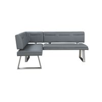 Rachel Dining Nook in Gray by Chintaly Imports