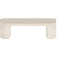 Axiom Bench in Linear White by Bernhardt