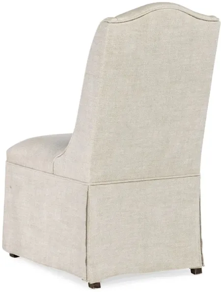 Traditions Slipper Side Chair-Set of 2 in Biege by Hooker Furniture