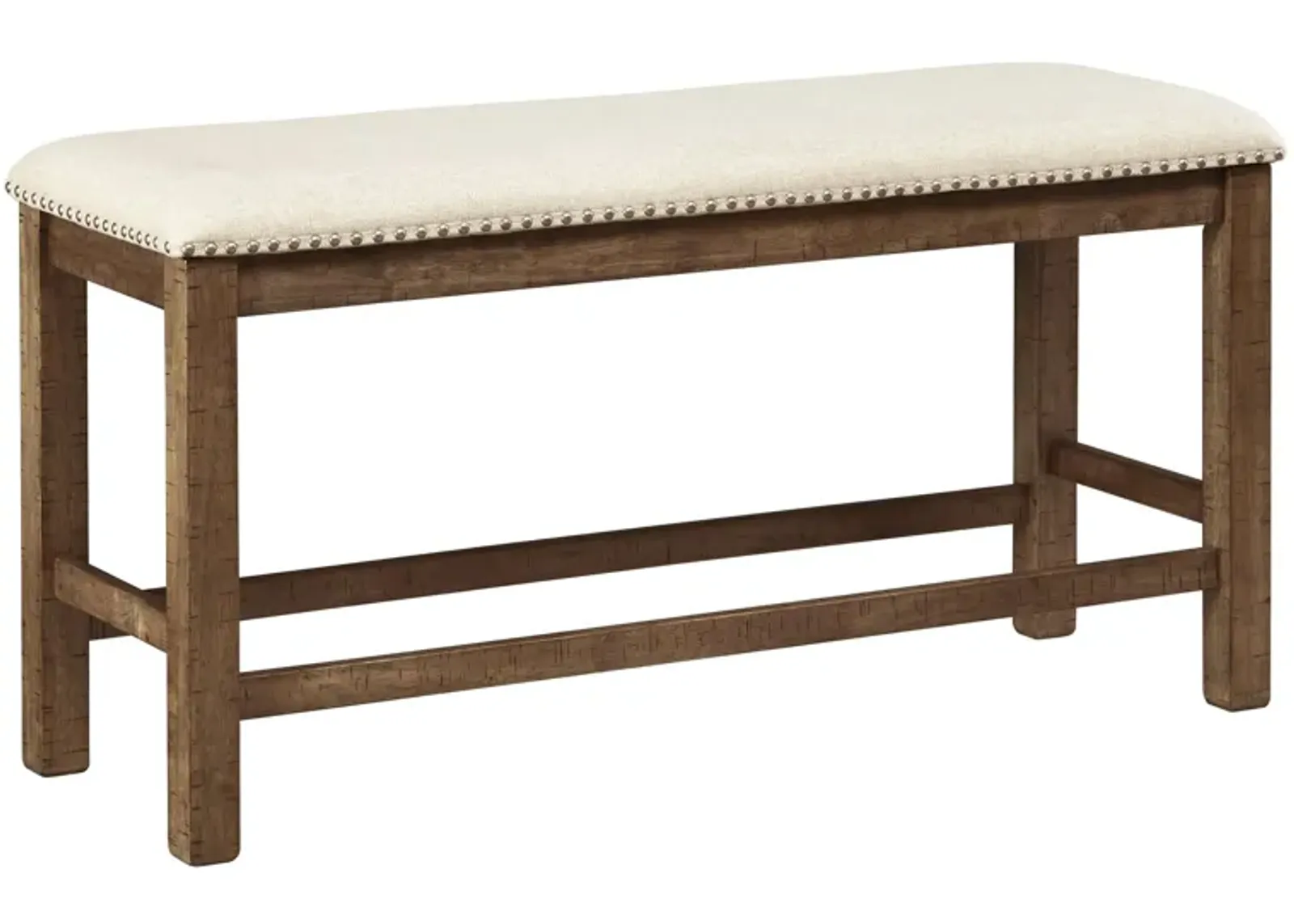 Montana Counter-Height Dining Bench in Beige / Grayish Brown by Ashley Furniture