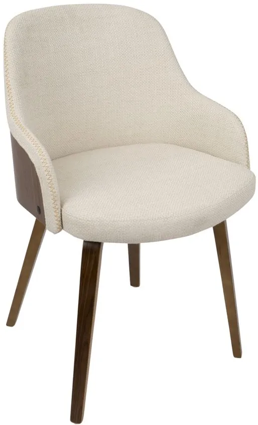 Bacci Chair in Cream by Lumisource