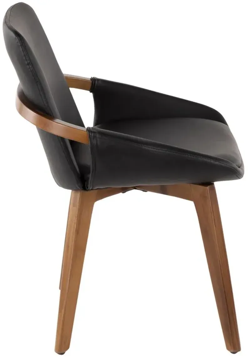 Cosmo Chair in Black by Lumisource