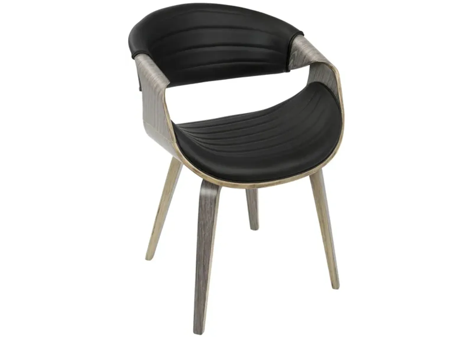 Symphony Dining Chair in Black by Lumisource