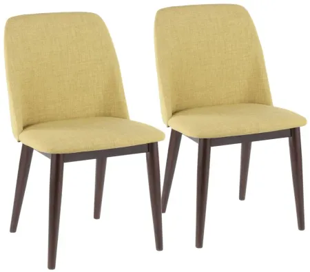 Tintori Dining Chair - Set of 2 in Green by Lumisource