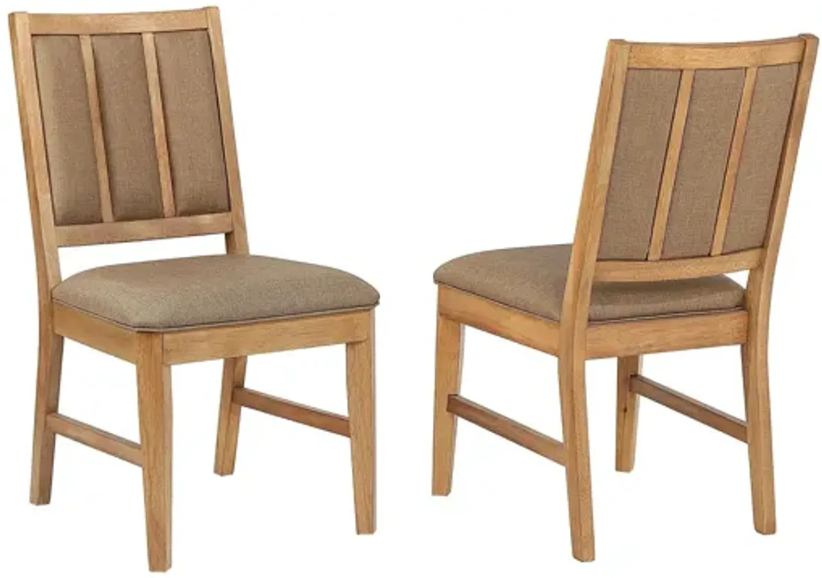 Logans Edge High Back Side Chair Set of 2