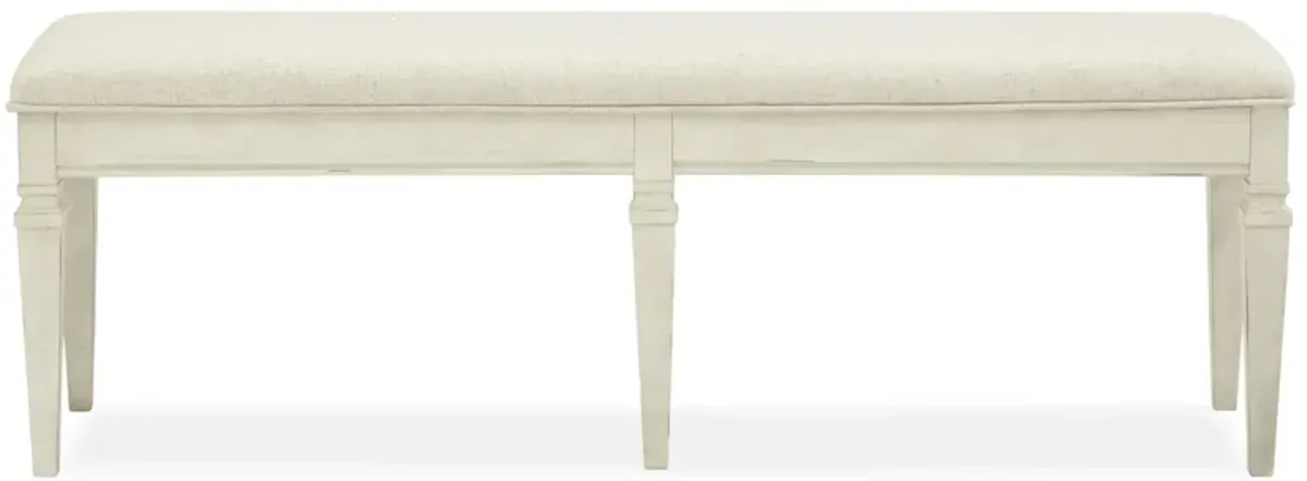 Ashford Bench in Alabaster by Magnussen Home