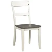 Nelling Dining Chair - Set of 2 in Two-tone by Ashley Furniture