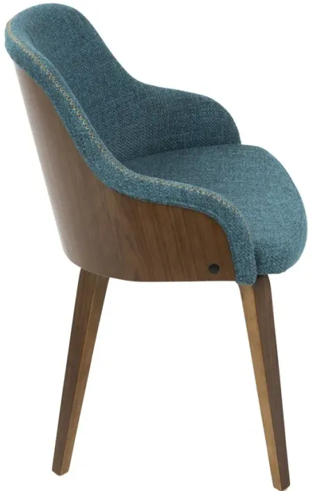 Bacci Chair in Teal by Lumisource