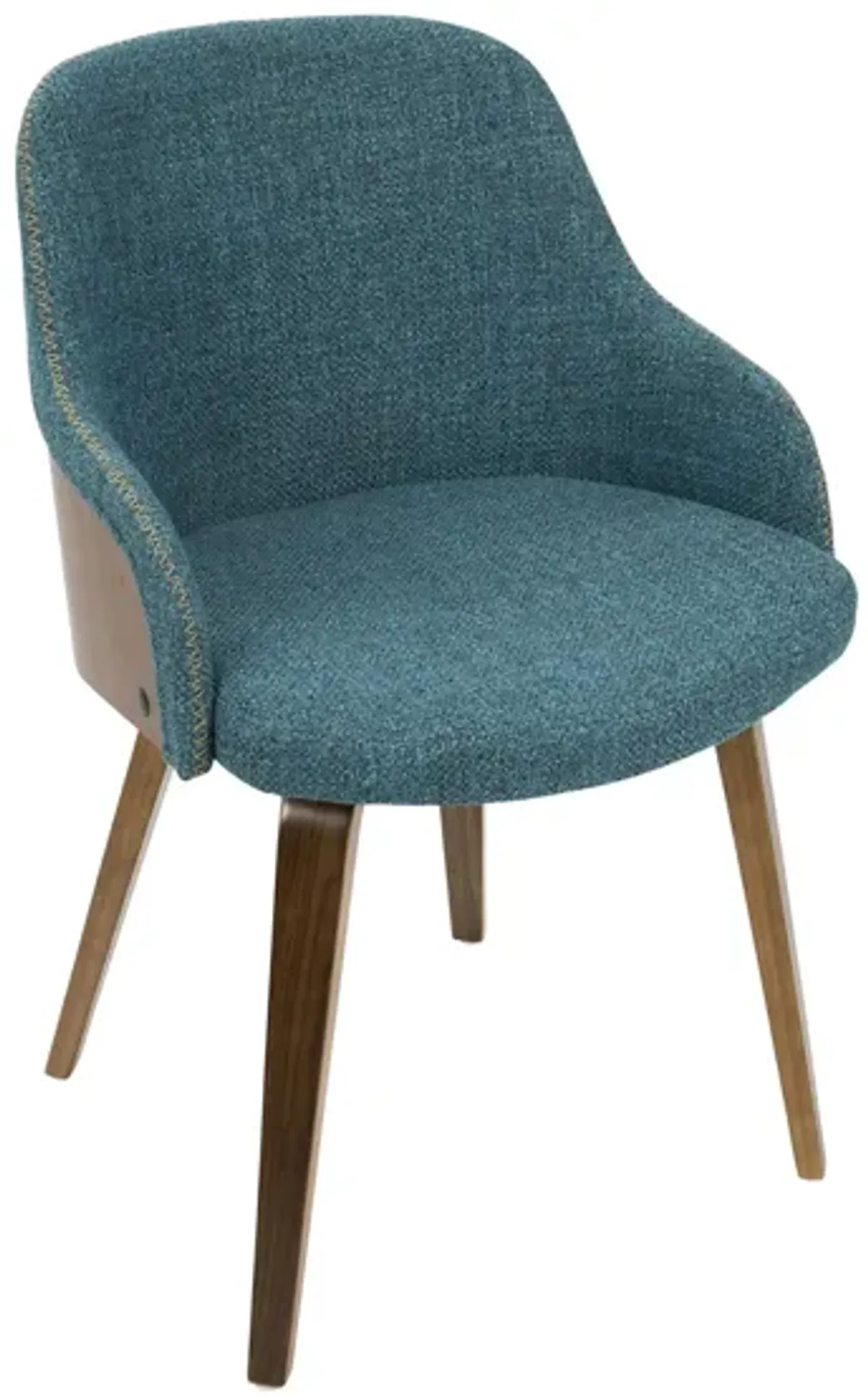 Bacci Chair in Teal by Lumisource