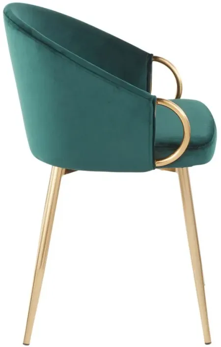 Claire Chair in Green by Lumisource
