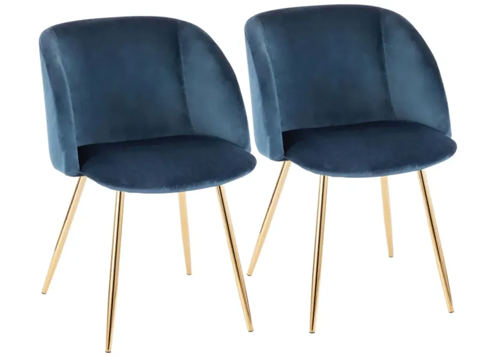 Fran Chair - Set of 2 in Blue by Lumisource