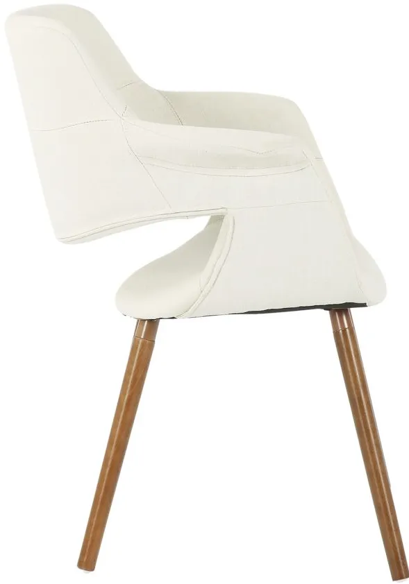 Vintage Flair Chair in Cream by Lumisource