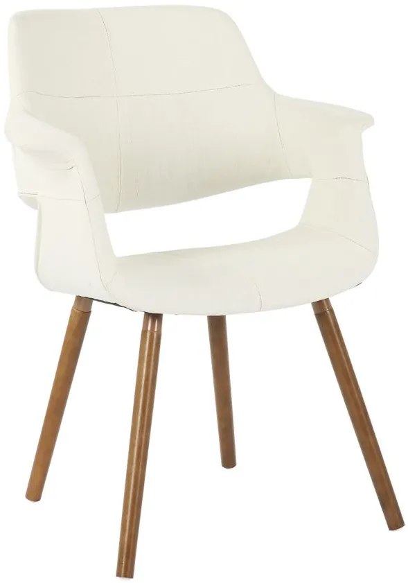 Vintage Flair Chair in Cream by Lumisource